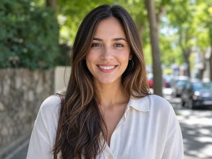 Clear, well-lit portrait with the subject visible